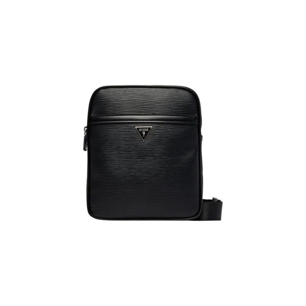 Guess Black Polyethylene Messenger Men's Bag